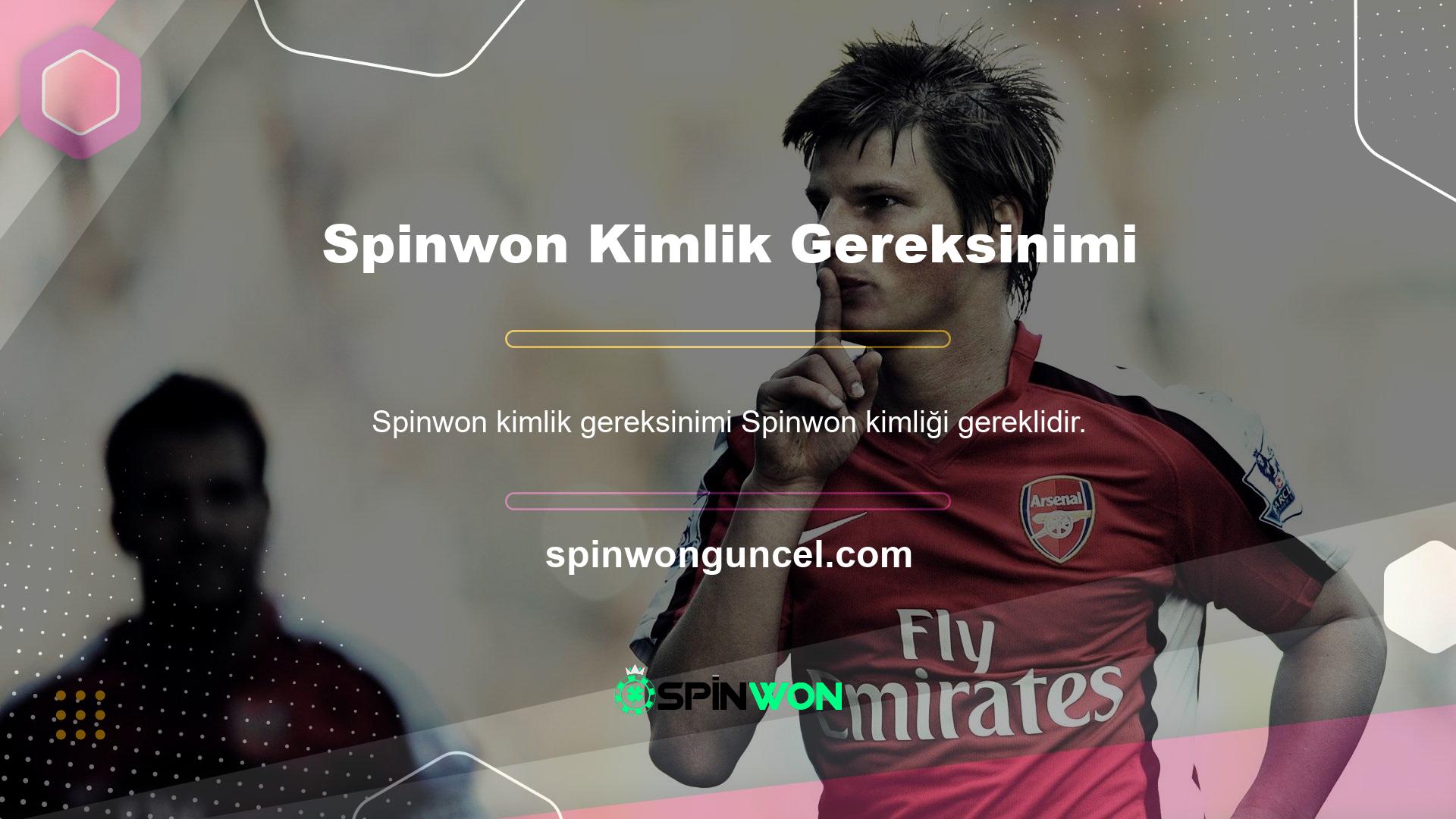 Kimlik bazen gereklidir, mümkün olan en kısa sürede açıklayacağız